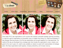Tablet Screenshot of drthea.com